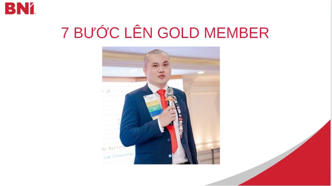 Hành trình trở thành gold member 10 sao trong BNI của Lê Văn Ngọc 